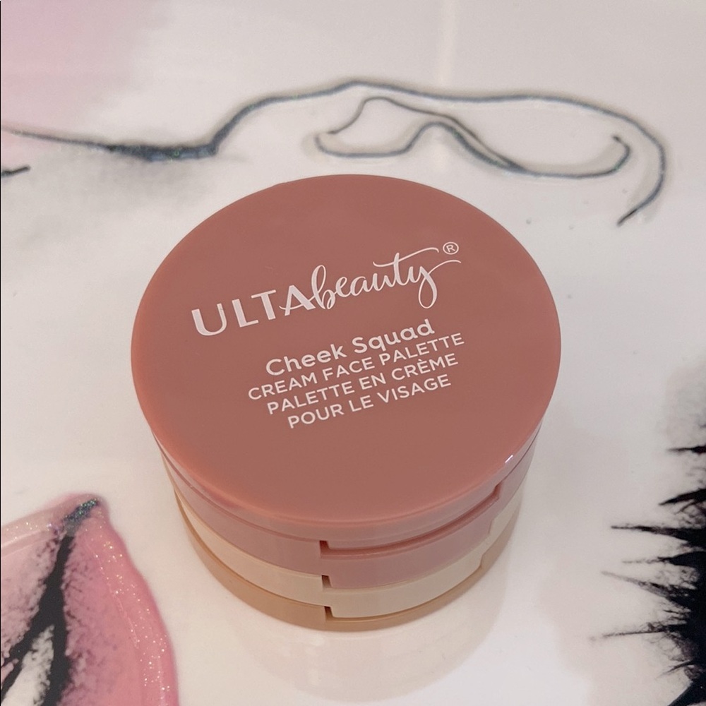 Ulta beauty cheek squad cream face palette in pop of petals